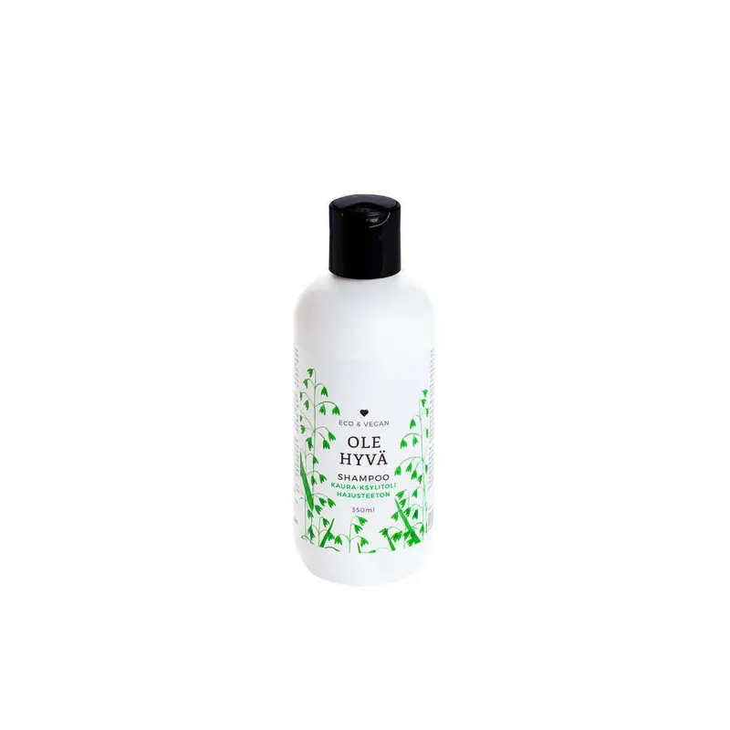 Ole Hyvä Hajusteeton Shampoo Kaura-Ksylitoli