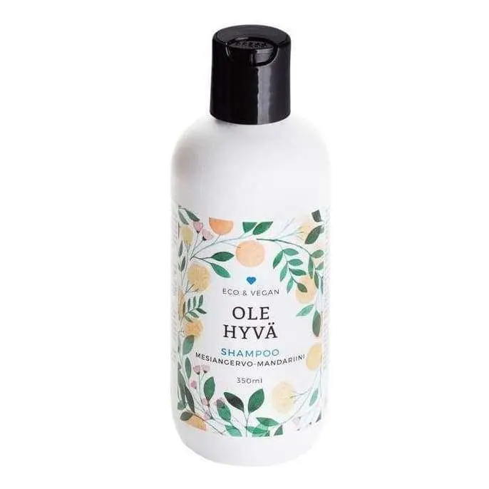 Ole Hyvä Shampoo Mesiangervo-Mandariini