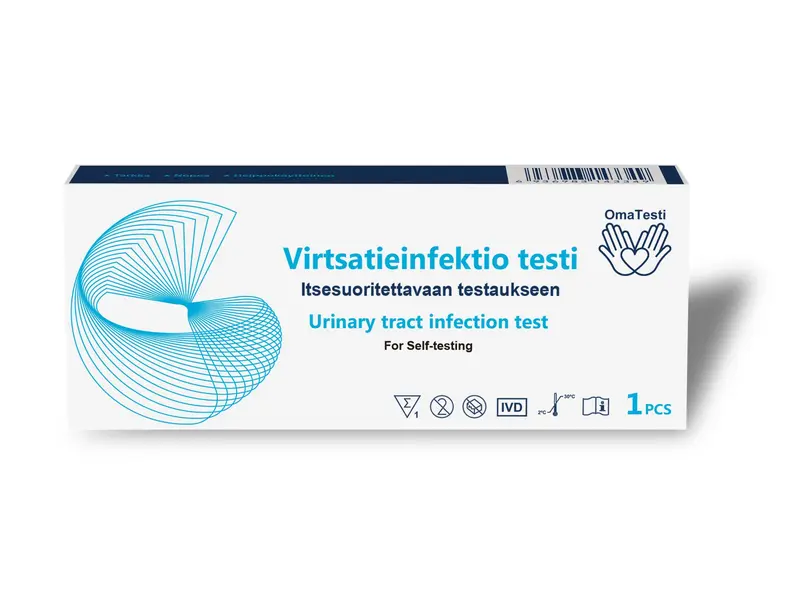 OmaTesti Virtsatieinfektiotesti (Parasta ennen 04.10.2026)