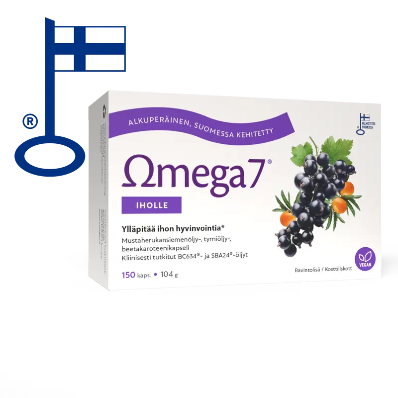 Omega7 BC634® + SBA24® Iholle, 150 kaps