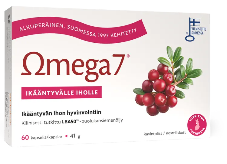 Omega7 Puolukansiemenöljy