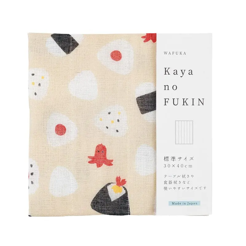Onigiri japanilainen teepyyhe