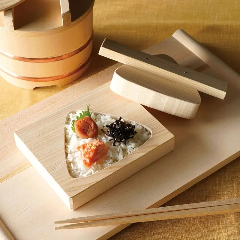 Onigiri-muotti XL – sypressipuu