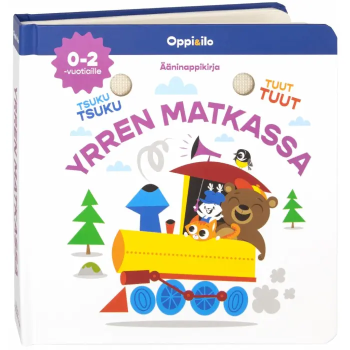 Oppi&ilo -Yrren matkassa -ääninappikirja 0-2v