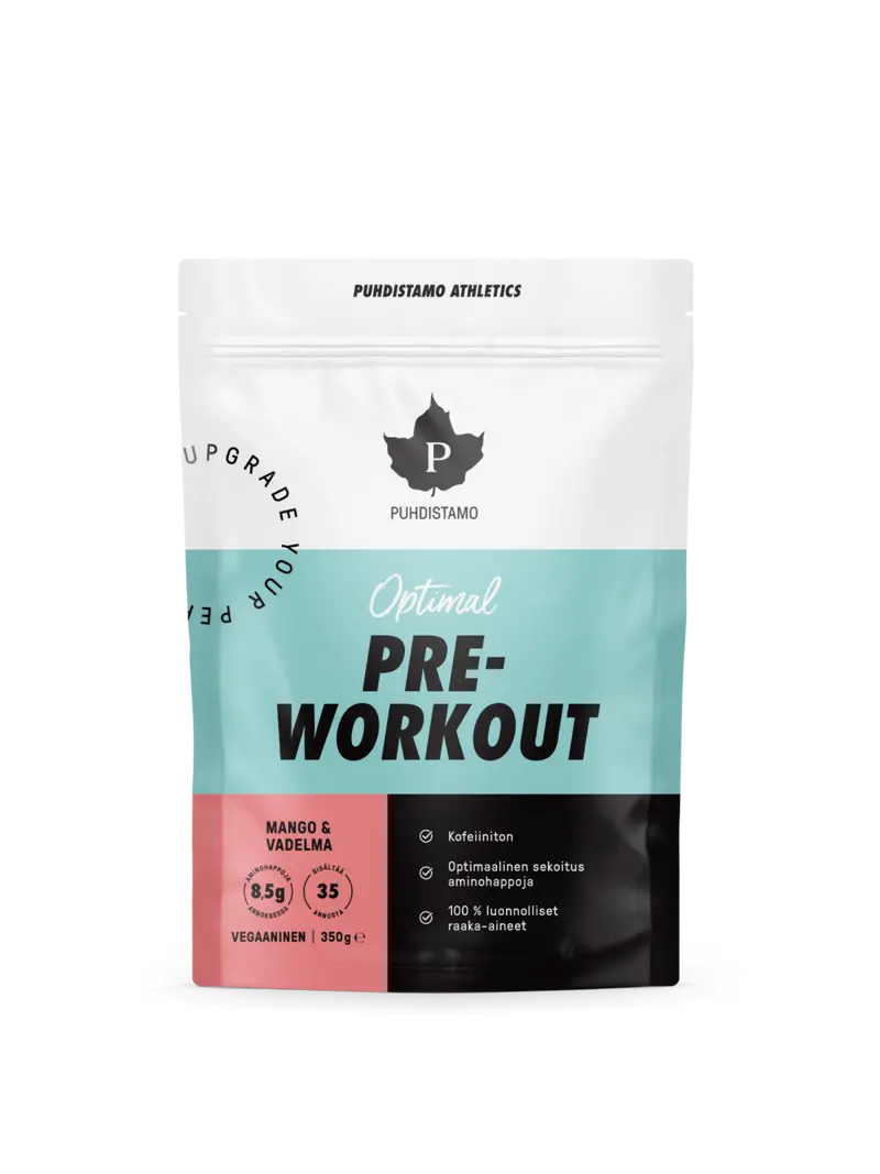 Optimal Pre-Workout - Mango & Vadelma 350 g