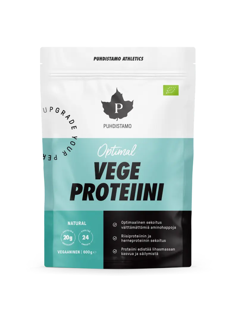 Optimal VEGE Proteiini - Natural 600 g