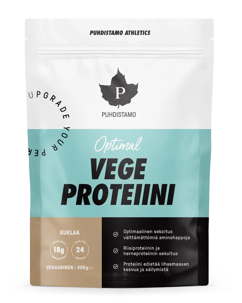 Optimal Vegeproteiini, suklaa, 600 g