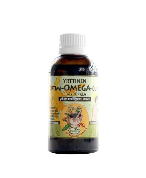 Optimi-omegaöljy, 200 ml