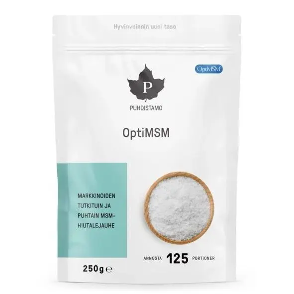 OptiMSM 250 g, Puhdistamo