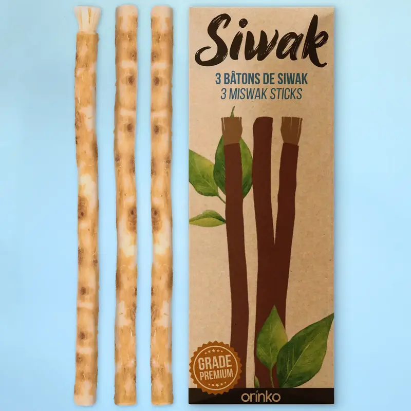 Orinko Miswak-puutikku 3-pack