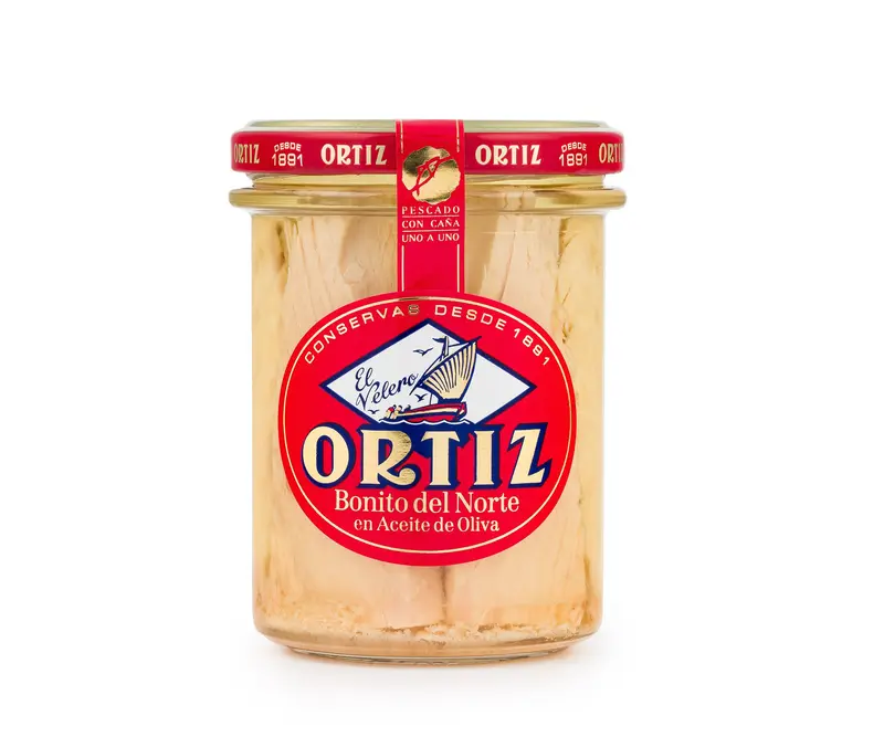 Ortiz valkoista tonnikalaa fileinä oliiviöljyssä 220g