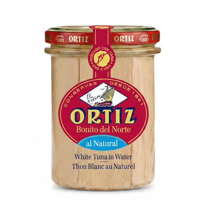 Ortiz valkoista tonnikalaa fileinä vedessä 220g