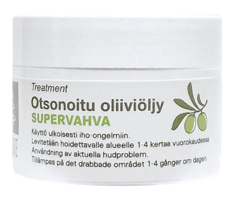 Otsonoitu oliiviöljy, supervahva, 50 ml