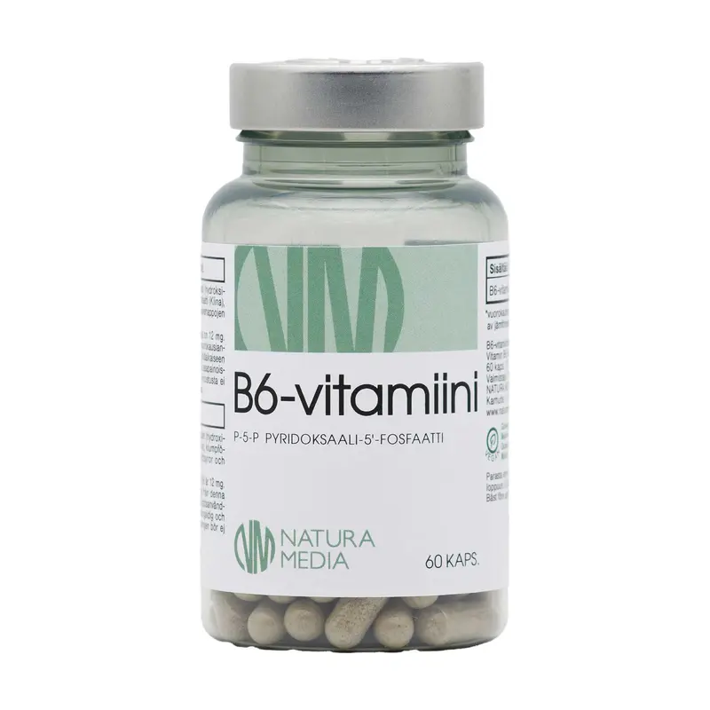 P-5-P B6-vitamiini 25 mg, 60 kaps