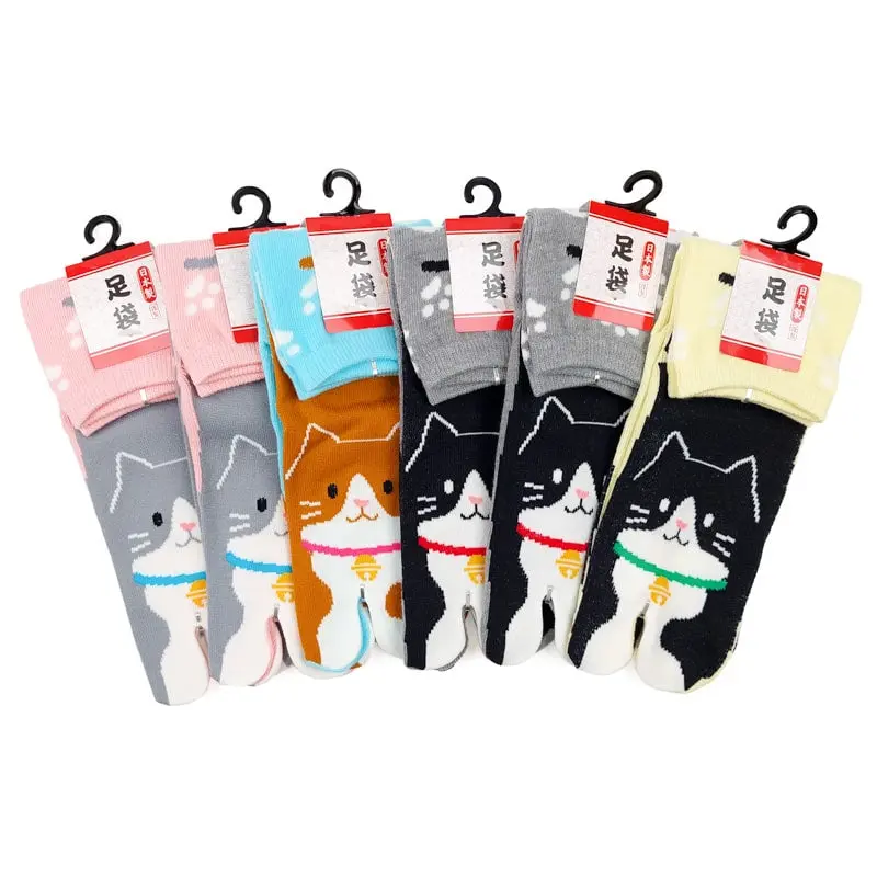 Pack Tabi Neko sukat - 6 paria
