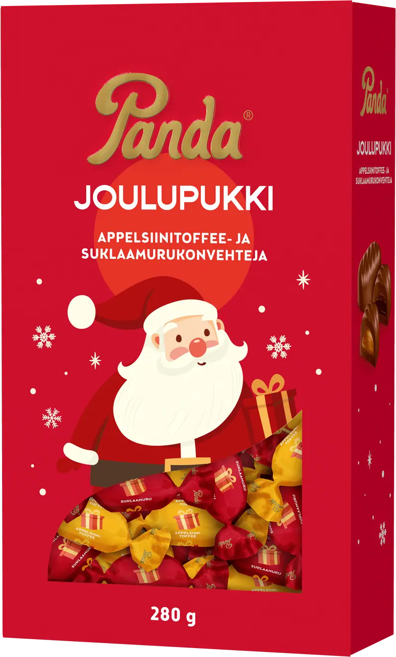 Panda Joulupukki suklaakonvehti 280g