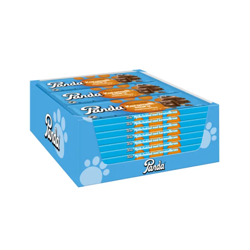 Panda Karamellimuru ja merisuola maitosuklaa 27 x 145g