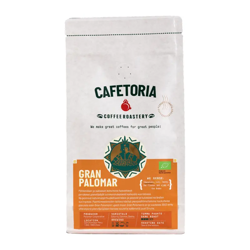 Papukahvi, tumma paahto, 250 g