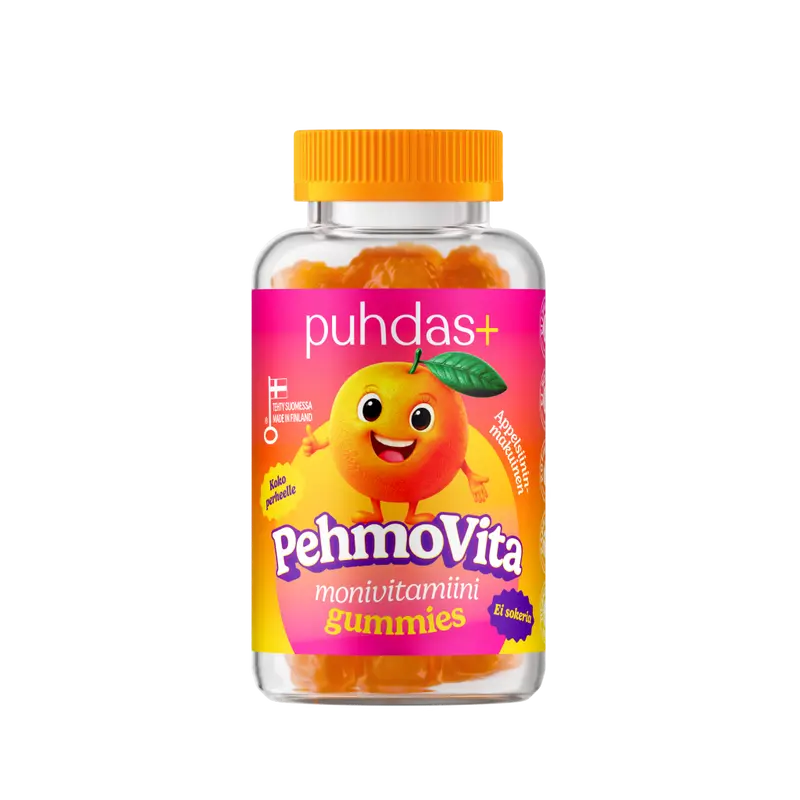 PehmoVita Gummies Appelsiini, 75 kpl