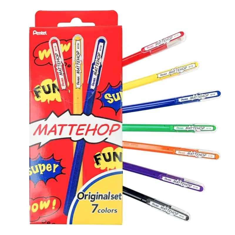 Pentel Mattehop Original Set värikynät