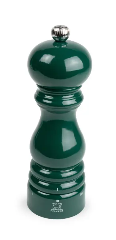 Peugeot ParisRama u'Select -pippurimylly kiiltävä vihreä 18 cm