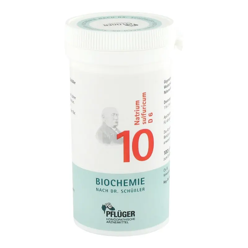 Pflüger No 10 Natrium Sulfur D6 400tbl.