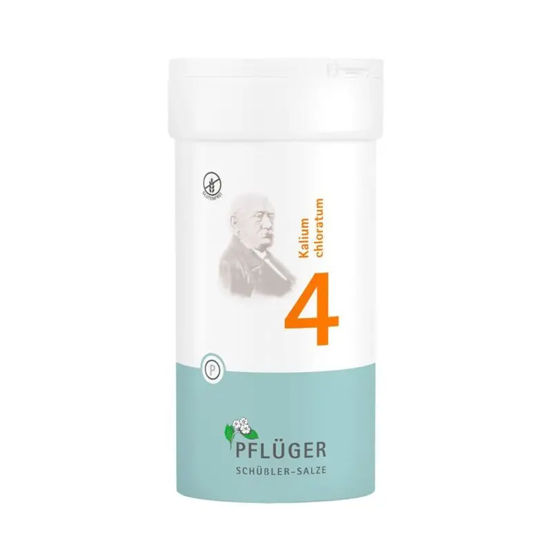 Pflüger Solusuola Nro 4 (Kalium Chloratum) 400 tabl.