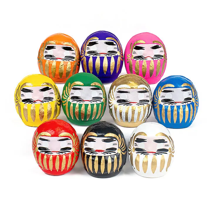 Pieni Japanilainen Daruma 4 cm - Useita Värejä