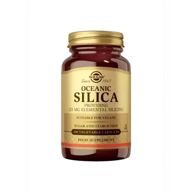 Pii 25mg Oceanic Silica 50 kaps, Solgar
