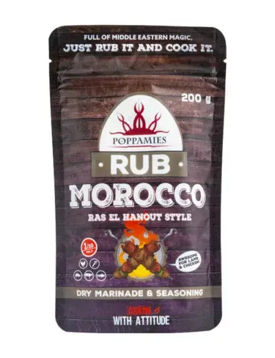 Poppamies Rub Morocco mausteseos 200g