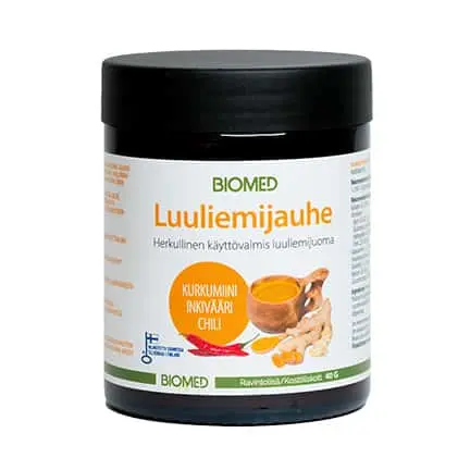 Poron Luuliemijauhe - kurkumiini + inkivääri + chili