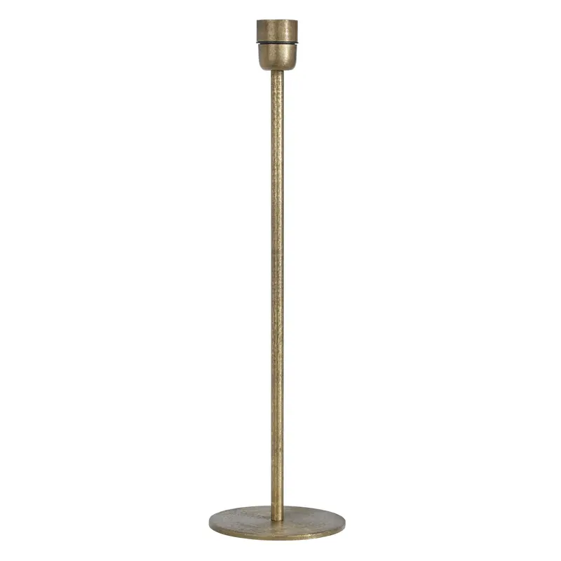 PR Home Base lampunjalka 45cm, taottu kulta