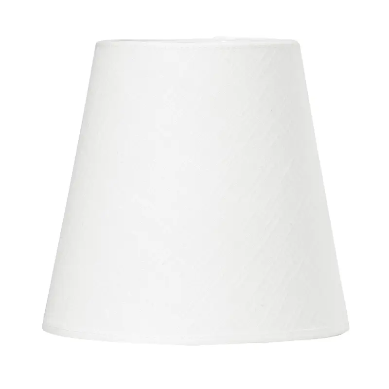 PR Home Cia Classico varjostin puuvillaa 20cm, valkoinen