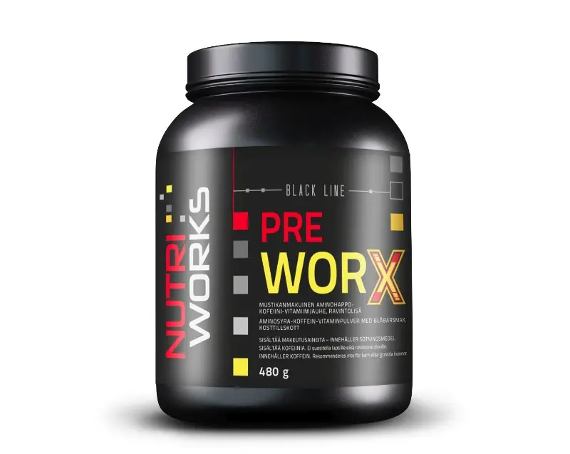 Pre worX 480g, mustikka