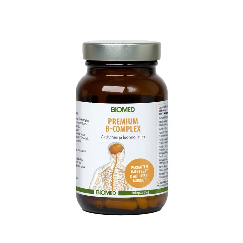 Premium B-complex, 60 kaps, 35 g