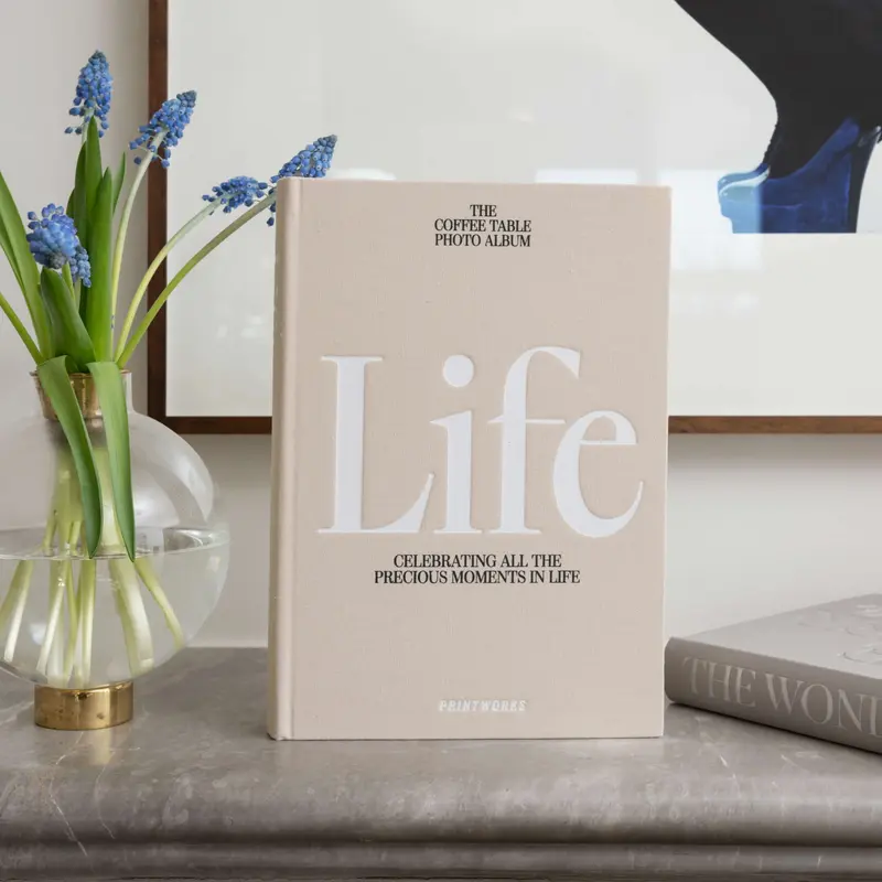 Printworks Life valokuva-albumi, beige