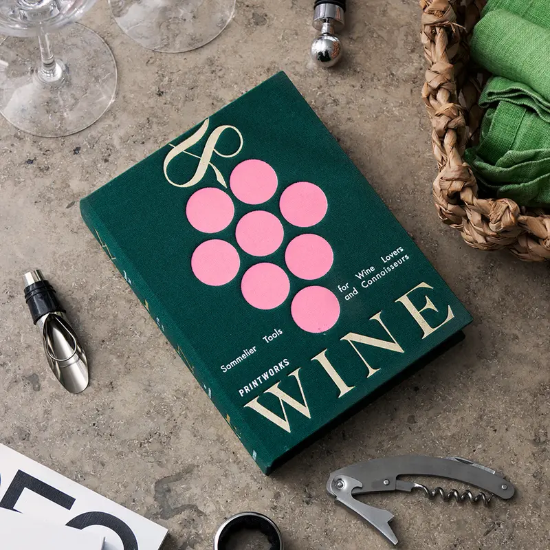 Printworks The Essentials Wine Tools, vihreä/pinkki