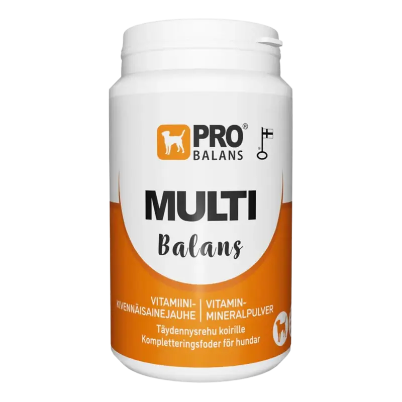 Probalans Multibalans - Vitamiini-kivennäisjauhe koirille 200 g