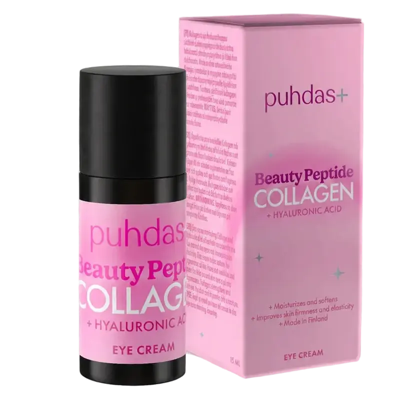 Puhdas+ Beauty Peptide Collagen & Hyaluronic Acid Eye Cream