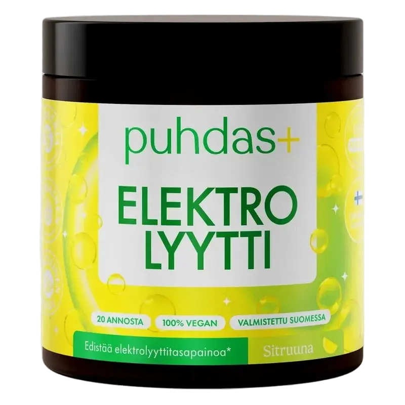 Puhdas+ Elektrolyyttijauhe Sitruuna