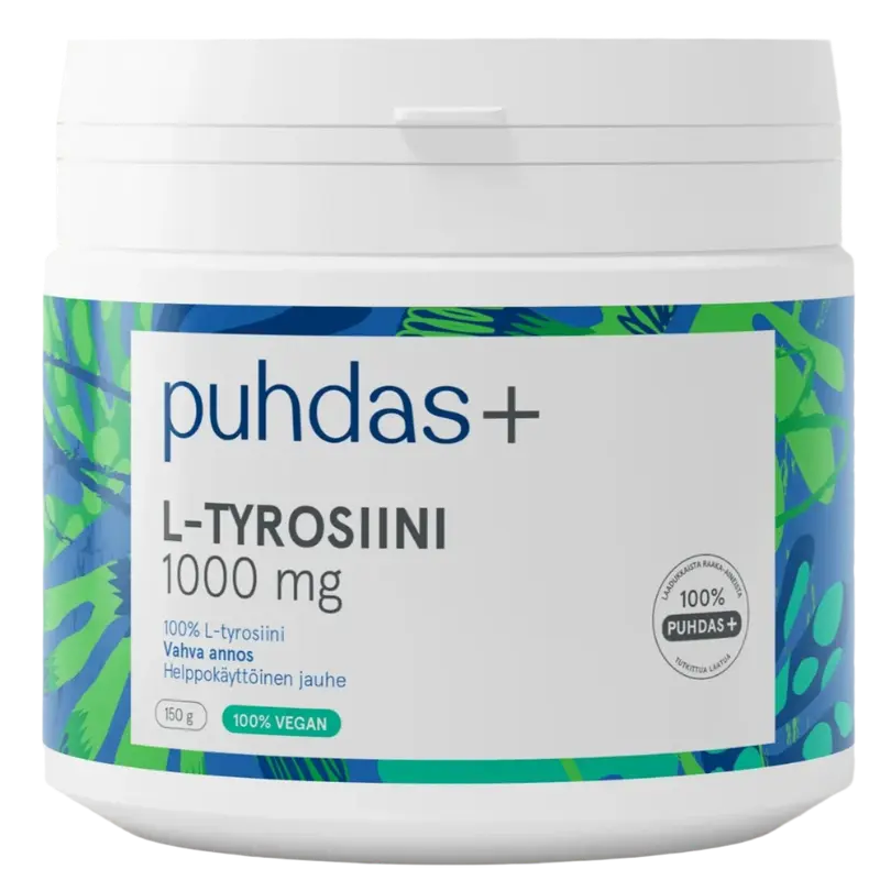 Puhdas+ L-Tyrosiini 1000 mg