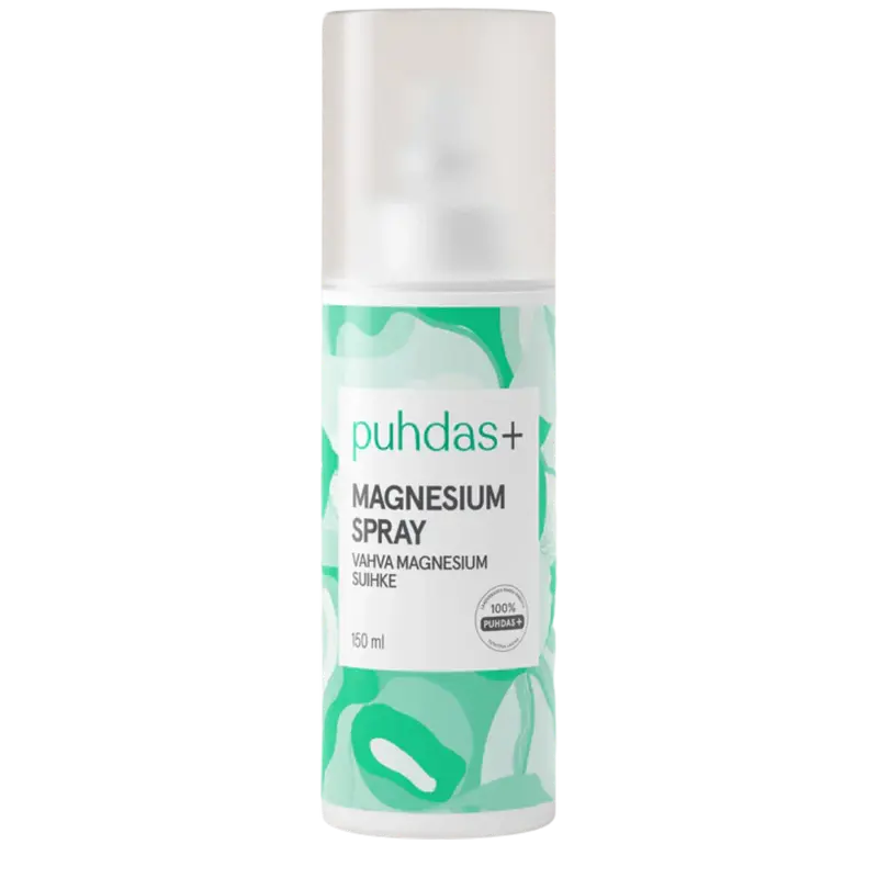 Puhdas+ Magnesium Spray - Vahva Magnesiumsuihke 150 ml