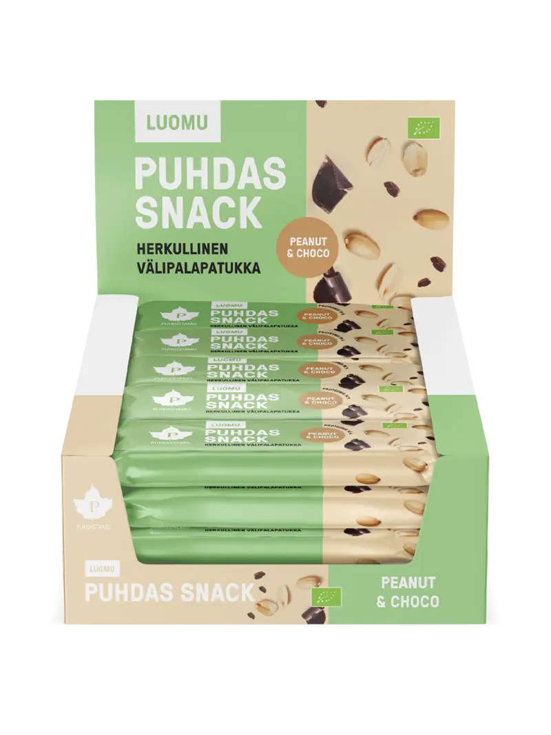 Puhdas Snack™ - Peanut & Choco - 40 g 20-pack