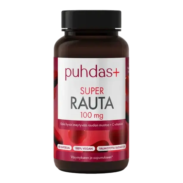 Puhdas+ Super Rauta 100 mg