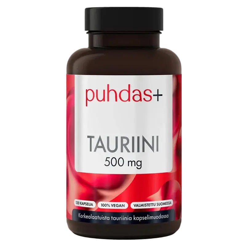 Puhdas+ Tauriini 500 mg