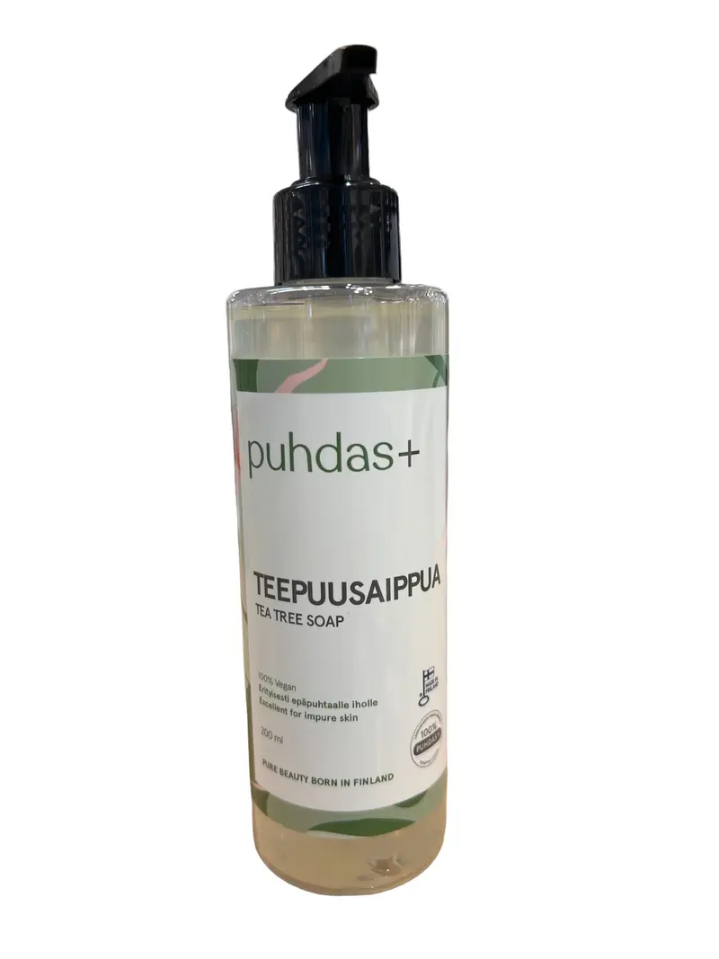 puhdas+ Teepuusaippua 200ml