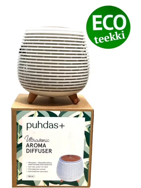 puhdas+ Ultrasonic Aroma Diffuser 140ml