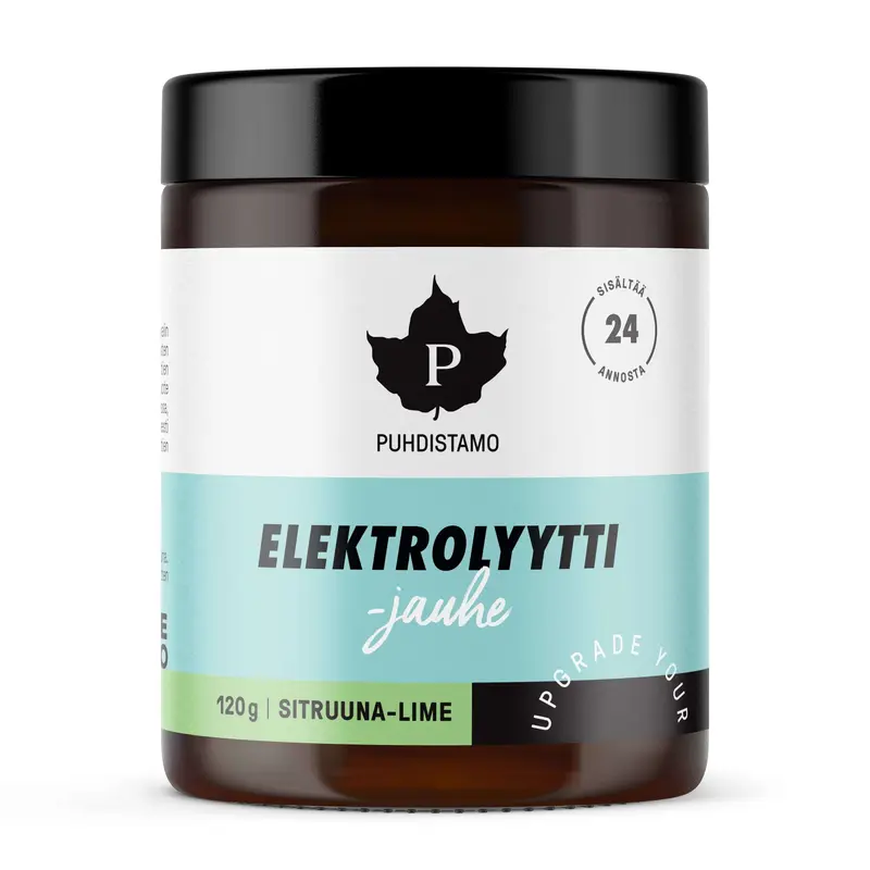 Puhdistamo Elektrolyyttijauhe Sitruuna & Lime