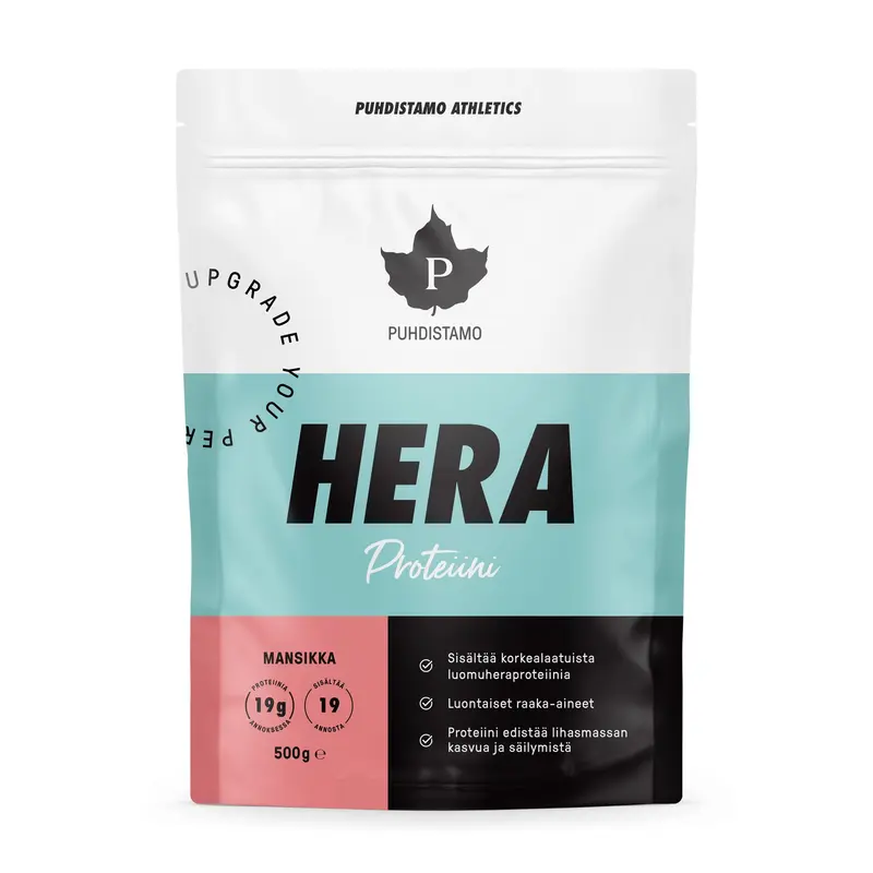 Puhdistamo Heraproteiini Mansikka