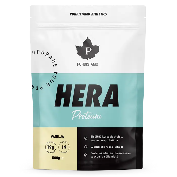 Puhdistamo — Heraproteiini, vanilja, 500 g